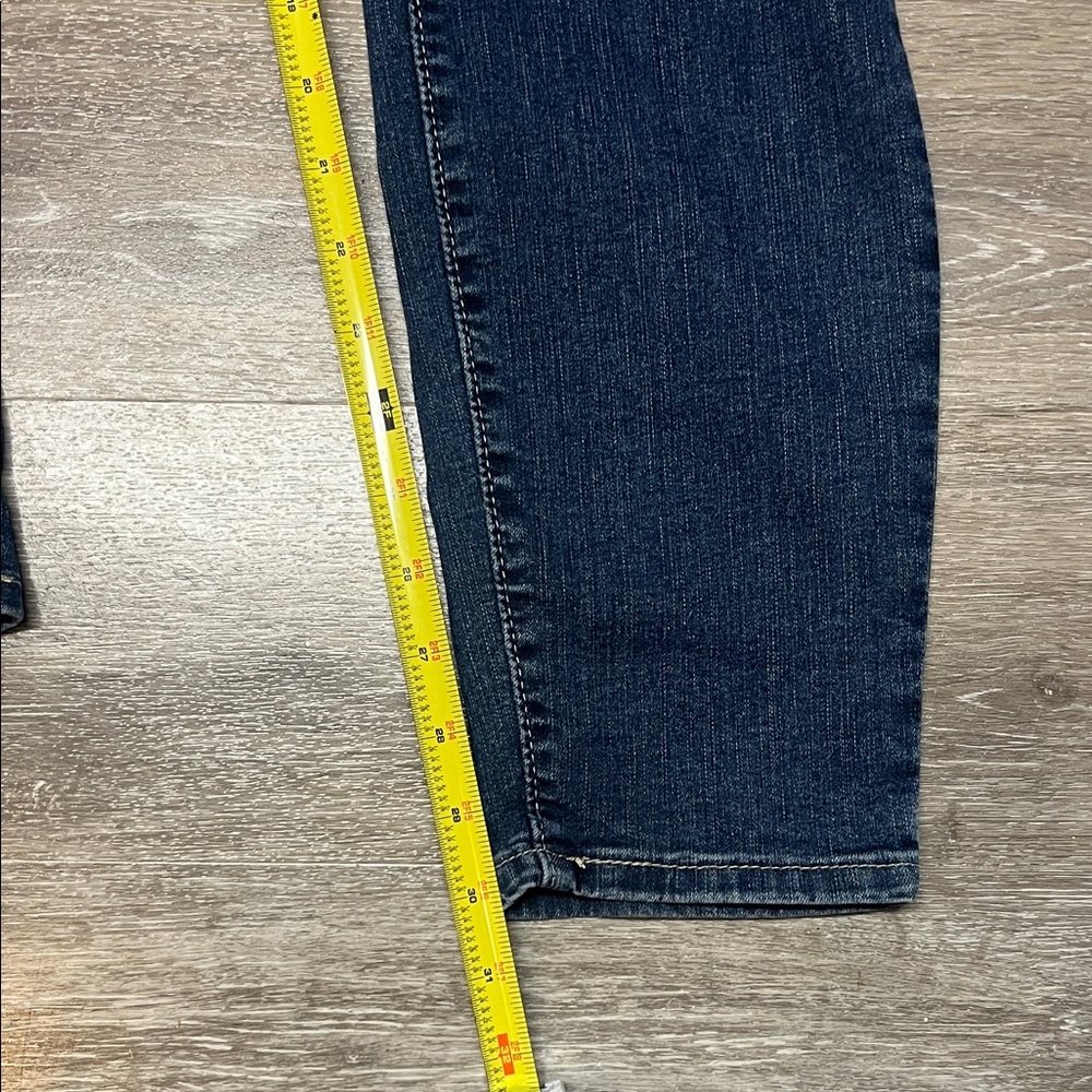 Levi Strauss Sz 18L Totally Shaping Pull-On Skinny Jeans #levis #classic #tall - Picture 9 of 9